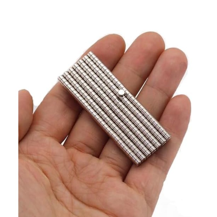 BladePRO neodímium mágnes, 10 darabos készlet, 3x2 mm, Ideális megoldás hobbihoz és kézműves foglalkozásokhoz