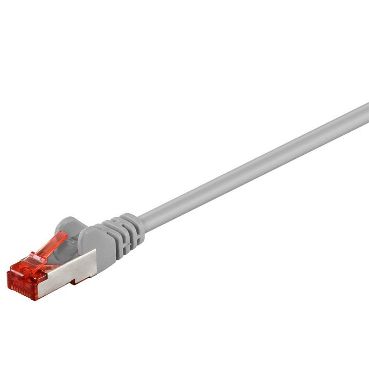 CAT 6 кабели, S/FTP, 7.5m, сиви