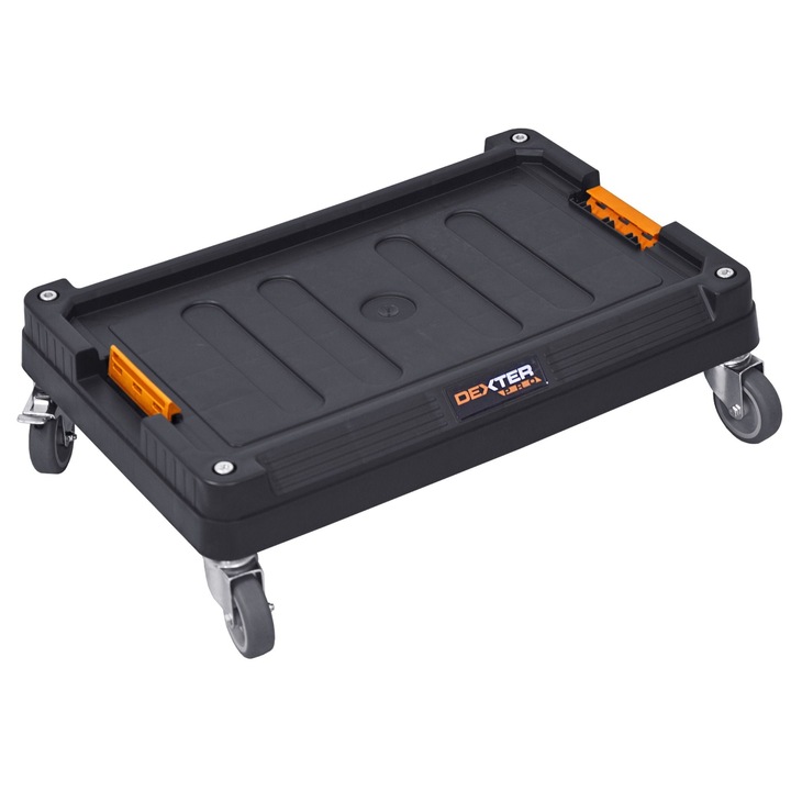 Platforma transport Dexter Pro, plastic, 59.5 x 39.5 x 17.5 cm