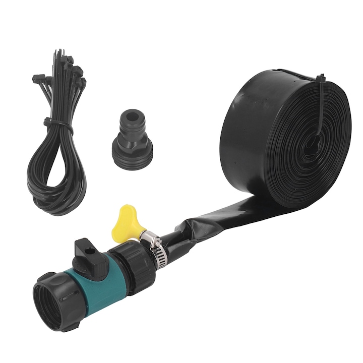 15 méteres kék trambulinhoz való locsoló, állítható, tartós, víziparkhoz. Nyári szórakoztató kiegészítők