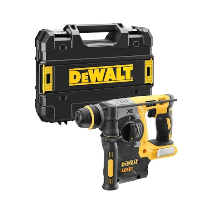 Ciocan rotopercutor cu motor fara perii DeWalt SDS-Plus de 18V XR, 24 mm - fara accesorii