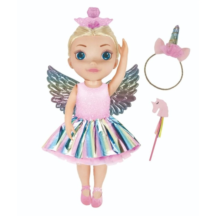 Papusa Maia Balerina cu bagheta unicorn