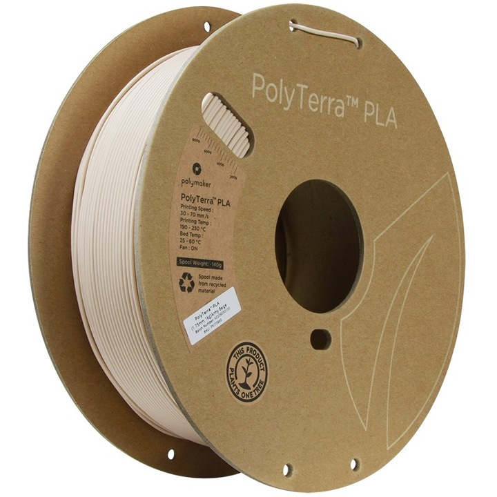 Filament PLA PolyTerra 1.75mm Army Beige (Bej) 1kg