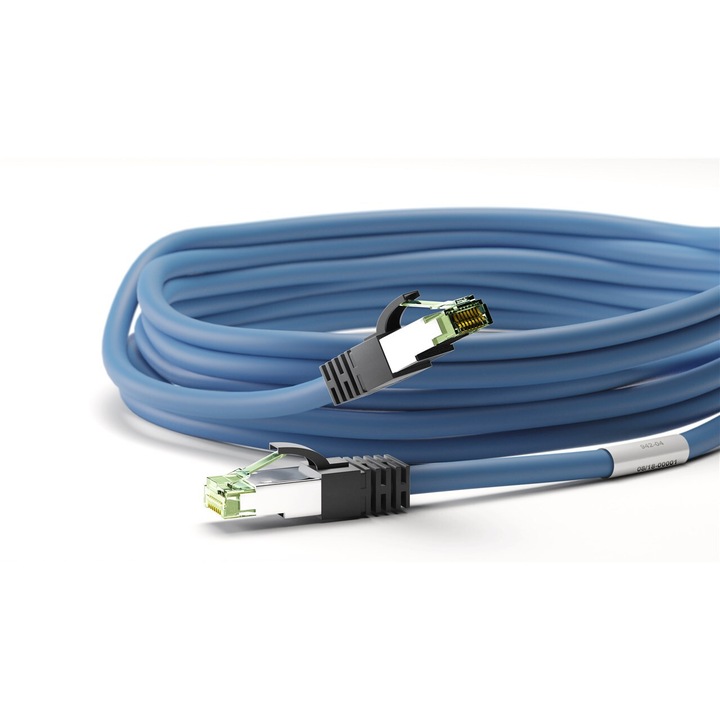 RJ45 пач кабел, CAT 6A, 500 MHz, S/FTP, 7.5 м