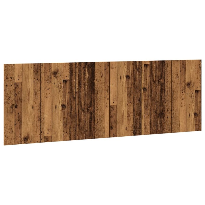 Tablie pat de perete vidaXL, lemn vechi, 240x1,5x80 cm, lemn compozit, 21.1 kg 856830