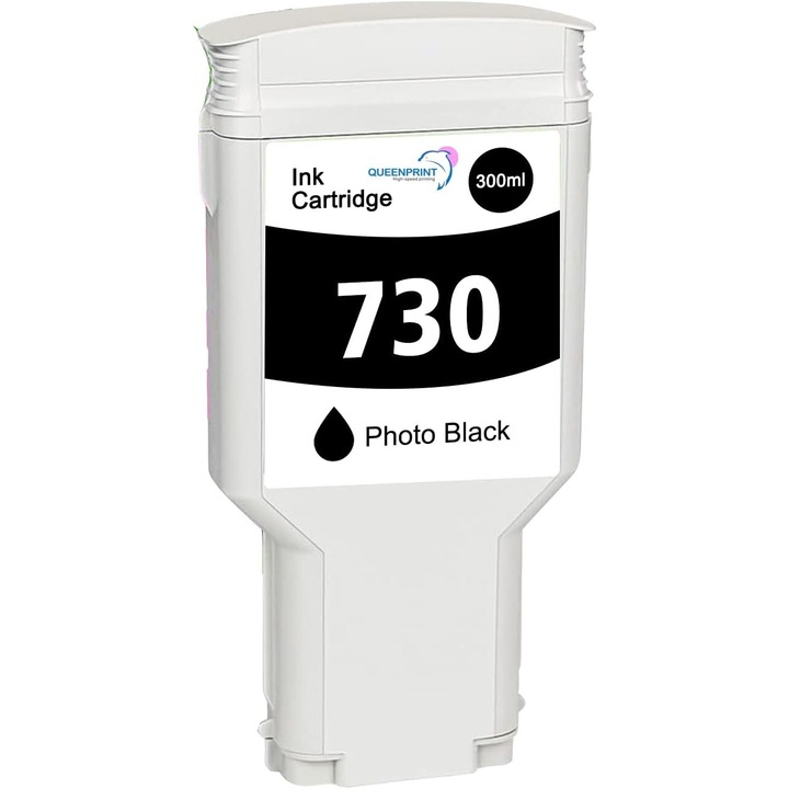 Tintapatron 730 fotófekete, 300 ml, 6000 oldal Kompatibilis HP DesignJet T 1600, HP DesignJet T 1700, HP DesignJet T 2600 sorozatú DesignJet T940