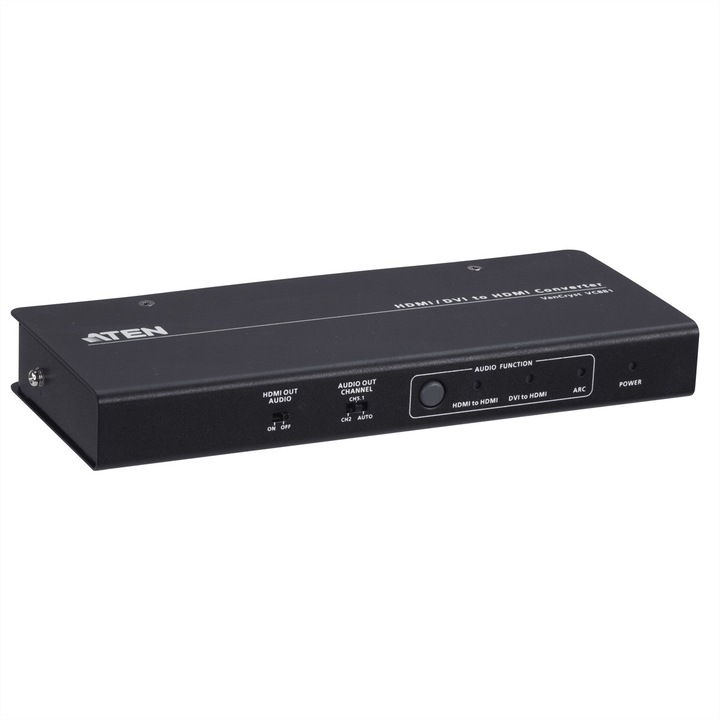 HDMI/DVI konverter ATEN VC881 4K, fém, kompakt