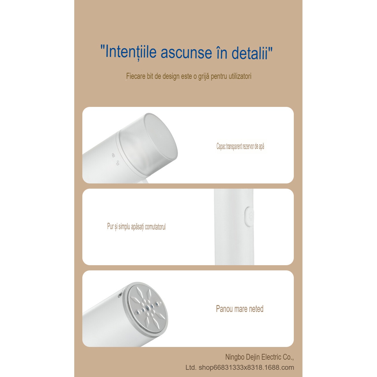 Aparat de calcat vertical cu abur pliabil, Arvada UltraSteam SC02, 1200 W, rezervor 280 ml, dimensiune 78*210MM, Volume 2047.5 cm³ Abur 60 gr/min, Alb
