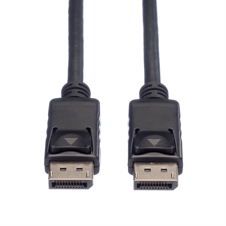 Cablu DisplayPort, ROLINE GREEN, DP M/M, 2 m, Negru