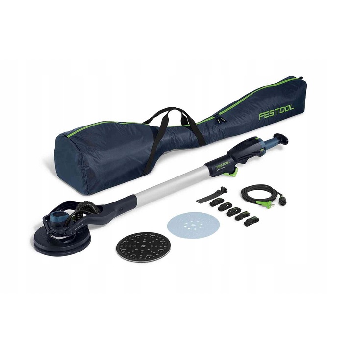 Шлайфмашина с телескопично рамо, Festool, PLANEX LHS EQ 577354, с аксесоари
