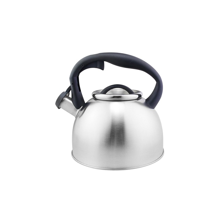 Rozsdamentes acél teáskanna síppal Floria ZLN1269, Polírozott külső, Gázzal, elektromos és indukciós rendszerrel kompatibilis, Űrtartalom 3L