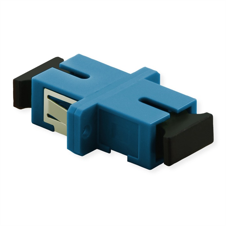 Conector fibra optica, Value, Ceramica, Albastru, Simplex