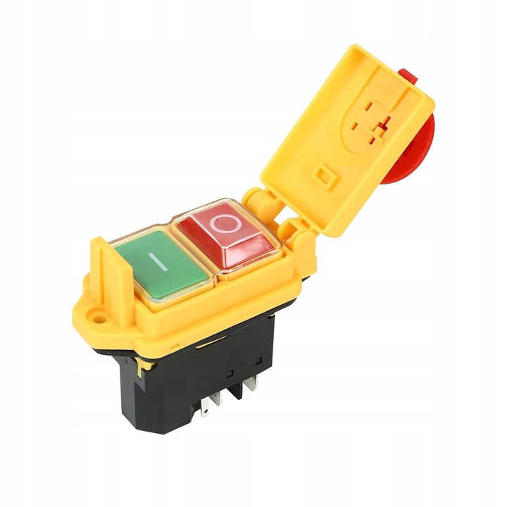 Comutator/Intrerupator Electromagnetic AC-3 250V 16A 5PIN Protectie Supraincalzire, Membrana Impermeabila, Rezistent la Apa