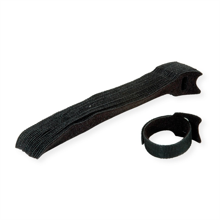 Value kábelkötegelő, 20 darabos készlet, 15 cm, fekete