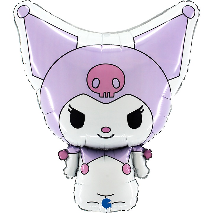 Фолиев балон Hello Kitty Kuromi Lilac 49x56 см