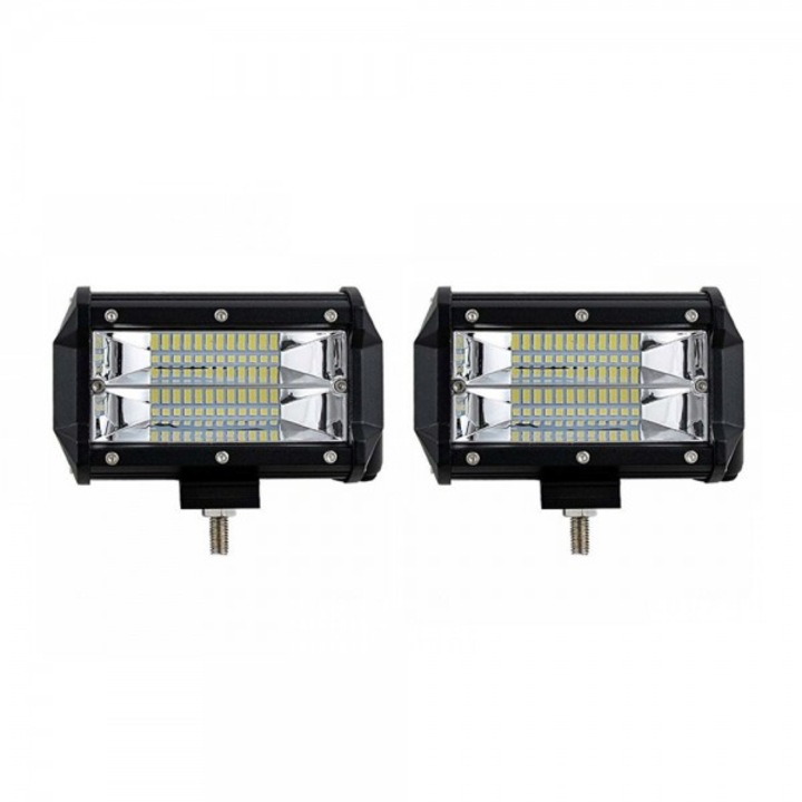 Set 2 x Proiectoare auto, LED, 144W/Set, 12/24V
