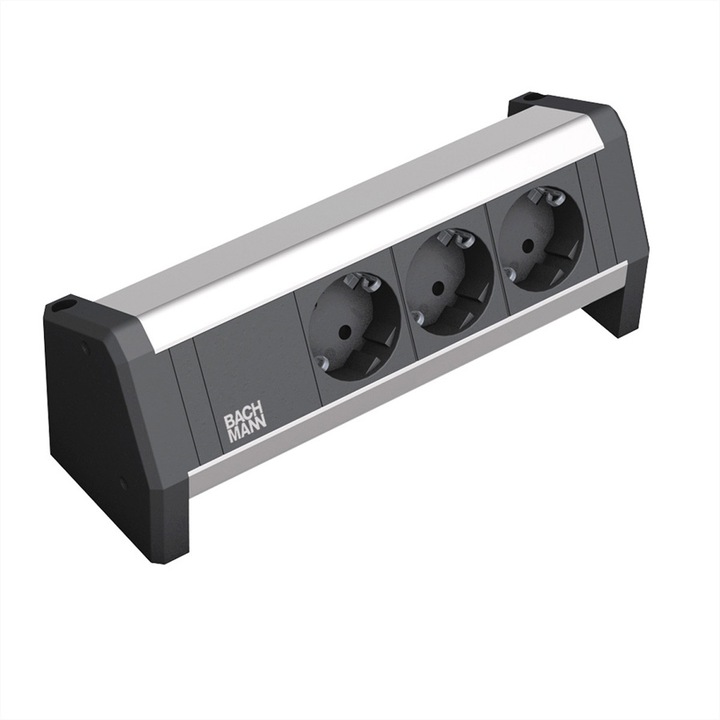 Множество контакти, Bachmann, 3 контакта, черно/сиво