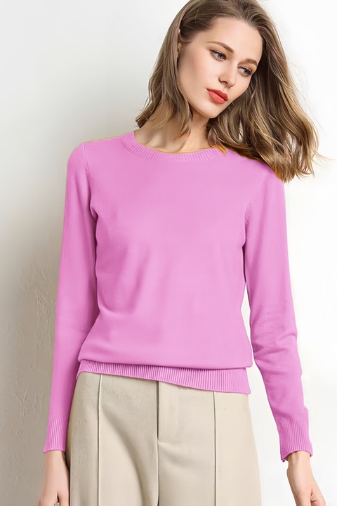 Egyszerű kötött pulóver, Napraforgó