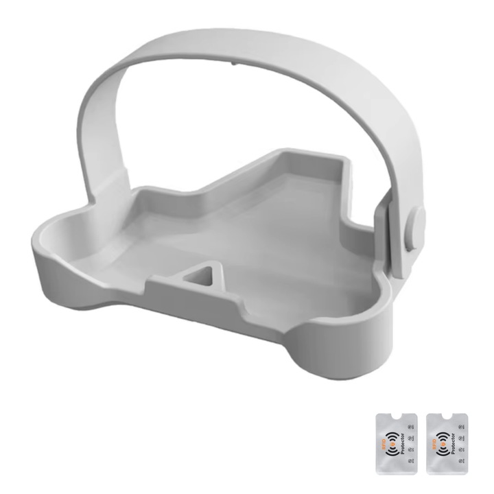 DJI Mini 4 Pro szilikon drón tok állvánnyal és propeller védelemmel - biztonságos szállítási tartozék, 2 Rfid védelem, UnderShop