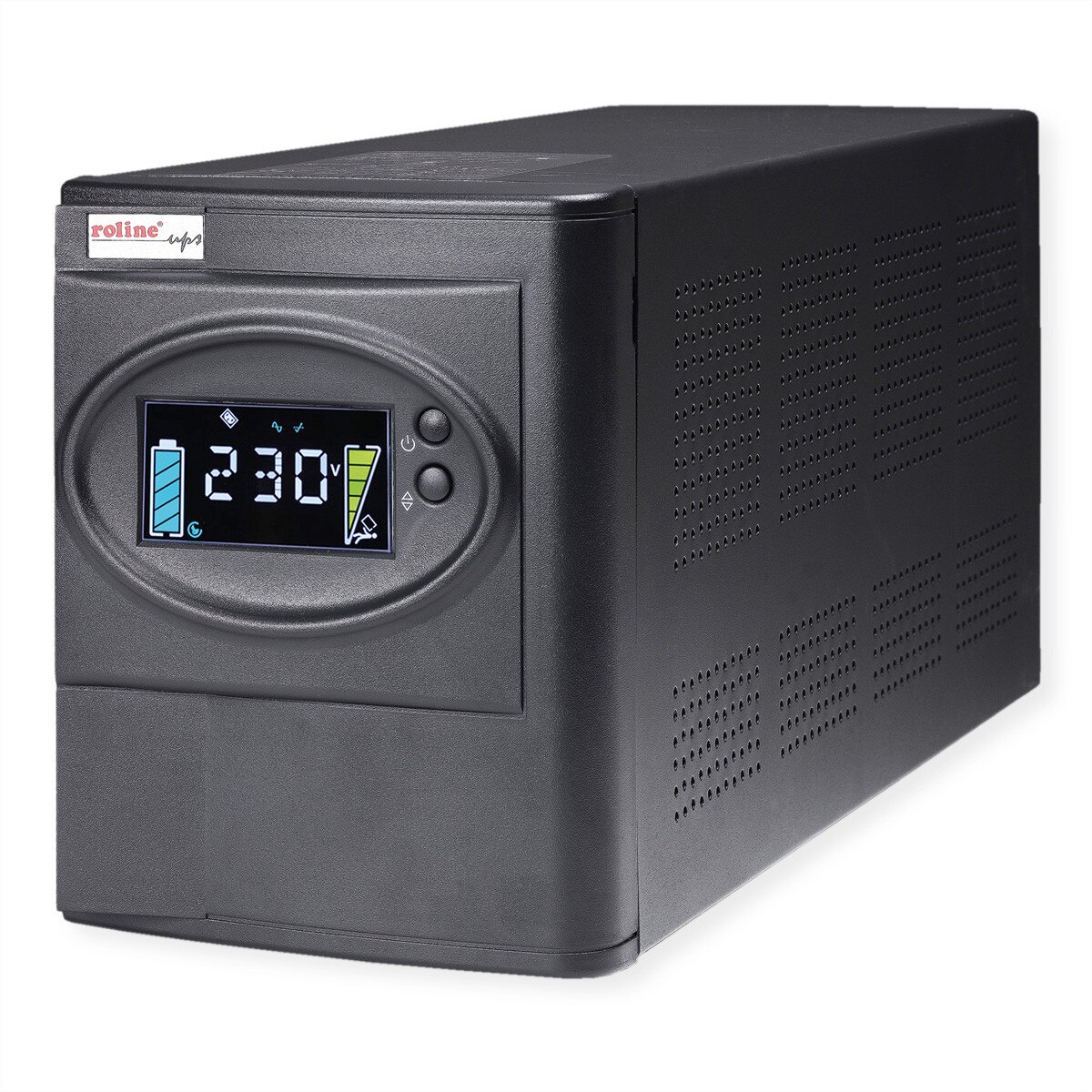 UPS Roline LineSecure III 1000, 12V, 7Ah, LCD, protectie avansata