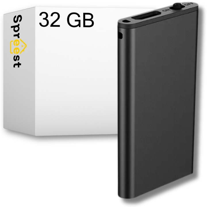 Мини диктофон Spy Digital Listening Mic Pendrive 32GB слушалки