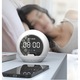 Boxa Bluetooth convenabil, conexiune wireless, cip 5.3 incorporat, transmisie stabila, design multifunctional, suport pentru telefon mobil, afisaj LED, calitate HD a sunetului, incarcare USB, alb