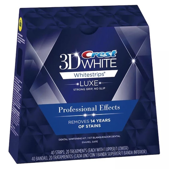 Crest, Комплект за избелване на зъби с 3D White Professional Effects, 10 пакета (опаковка от 20)