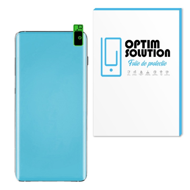 Протектор за екран за Oppo A57e, OPTIM SOLUTION, регенерируем хидрогел силикон, гъвкав хидрокристал, пълна защита, пълно лепило, лесен монтаж, приложение без мехурчета, прозрачен
