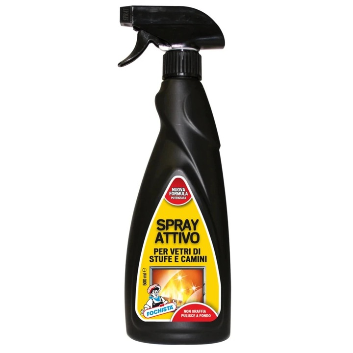 Spray cu spuma activa pentru curatarea sticlei semineelor 500ml, Yates