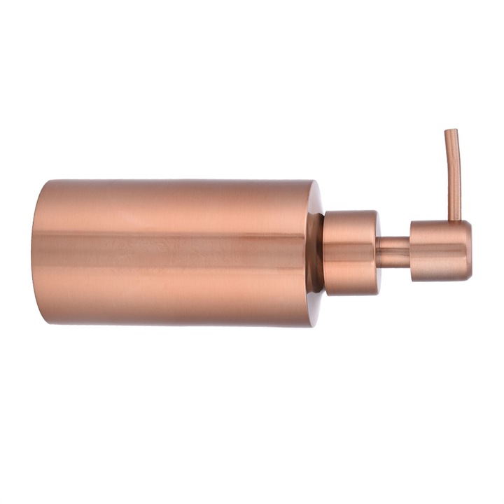 Hosszúzárású rozsdamentes acél szappanadagoló 250ml/350ML/550ML Rose Gold fürdőszobába és konyhába