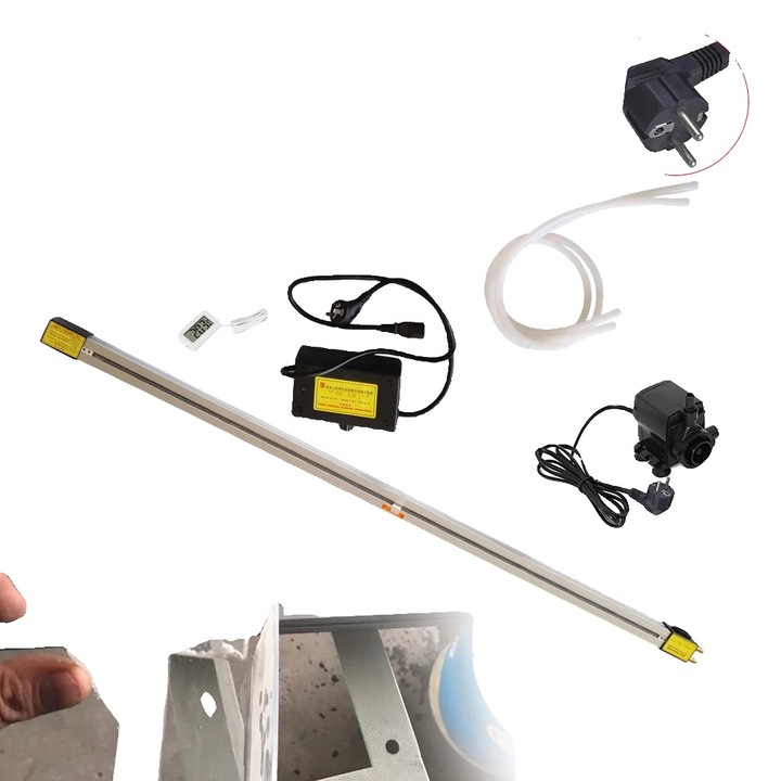 Masina de indoit pentru acril si PVC, temperatura ajustabila, design portabil, 10x60cm, 800W