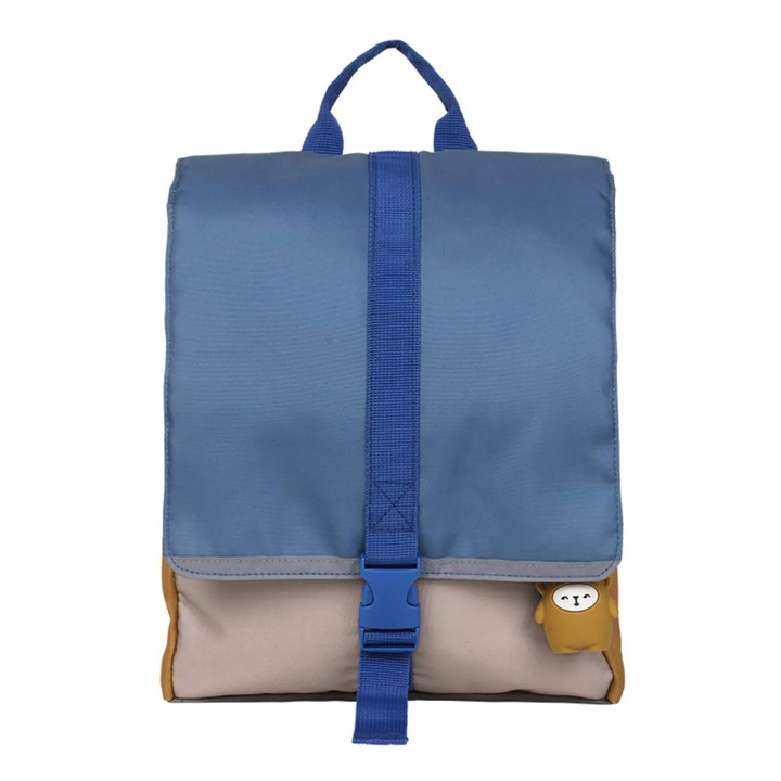 Fabelab gyerek hátizsák, Virágos modell, többszínű, 32x26x9cm, állítható pántokkal