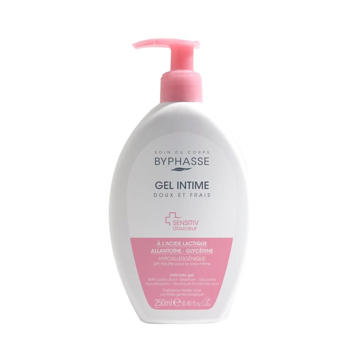 Gel pentru igiena intima, Byphasse, Sensitive, 250 ml