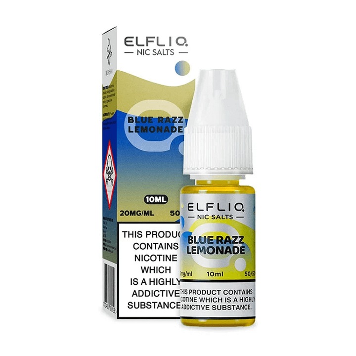 Lichid Tigara Electronica ELF BAR ElfLiq Salt - Blue Razz Lemonade, 10ml, 20mg/ml