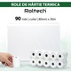 Role hartie termica ROLTECH, 80mm x 30m, non-BPA, 90 role/cutie