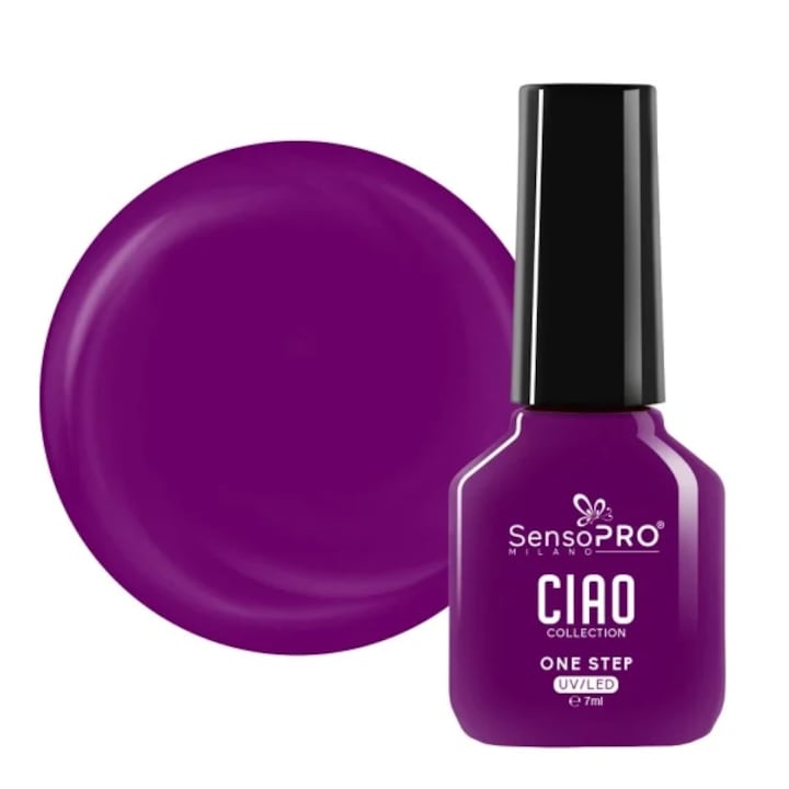 Oja Semipermanenta One Step SensoPRO Milano, CIAO Collection - Plum Taste 7ml