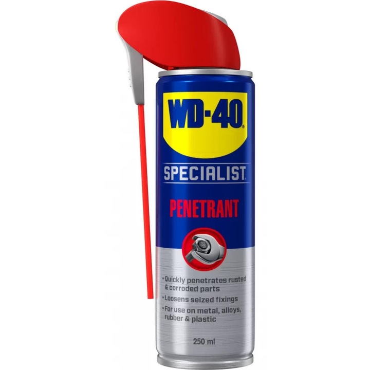 Recipient depozitare ascunzatoare metalica stash in cutie Spray WD-40 cu lichid, perfecta pentru obiecte de valoare aur argint pastile etc, 20 cm
