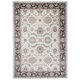 Covor, Tapiso, Dubai, Dimensiune 160x220 cm, Material Polipropilena, Destinat Pentru Camera De Zi/Dormitor/Hol, Design Clasic, Inaltime Fir 10 mm, Fir Scurt, Forma Dreptunghi, Pentru Intens Trafic, T598B, Alb/Bej/Negru