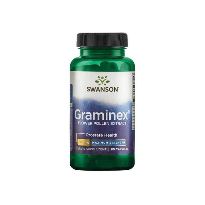 Graminex - Pollen virág kivonat 20:1 500 mg 60 kapszula, Swanson