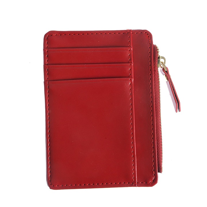 Portofel mini rosu, Meli Melo Paris