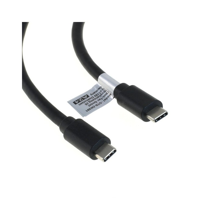 Cablu de date OTB - USB-C 3.0 tata la USB-C 3.0 tata - USB-PD 100W - 2, 0 m - negru