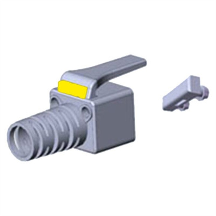 Set 100 conectori, Sacon, Gri/Portocaliu