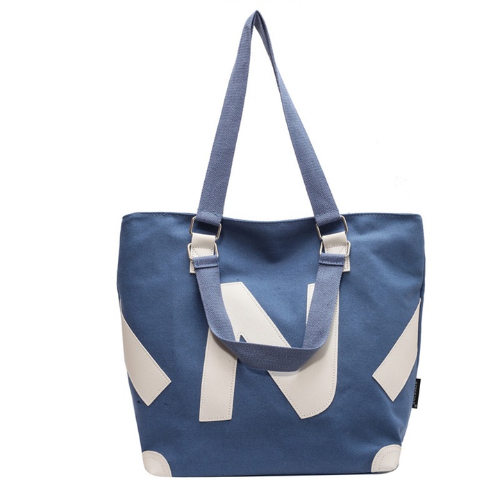 Vászon táska, Jormftte, többszínű, 41x33x17cm, újrahasználható