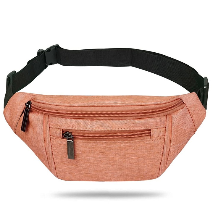 Túrázó és kerékpáros övtáska - narancssárga