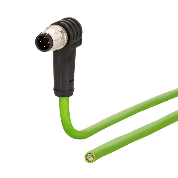 Ethernet кабел Metz Connect, 4 пина, 10m, Водоустойчив, Гъвкав