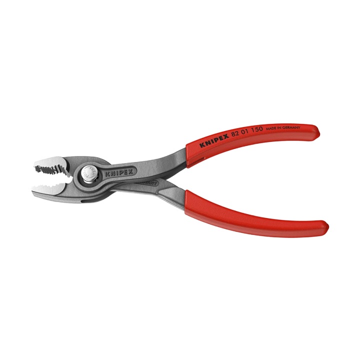 Cleste cu prindere frontala, TwinGrip, 150mm, parghie mare, maner plastic, KNIPEX 82 01 150