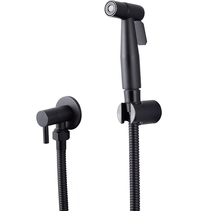 AMRINUGL golyóscsap, hordozható rozsdamentes acél bidé, szivárgásmentes kialakítás, állítható nyomás, ideális személyes higiéniához és háziállatok mosásához