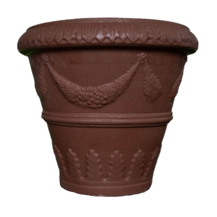 Ghiveci de gradina RossaNova Rimini, Ø45xH50 cm, MARO, LLDPE