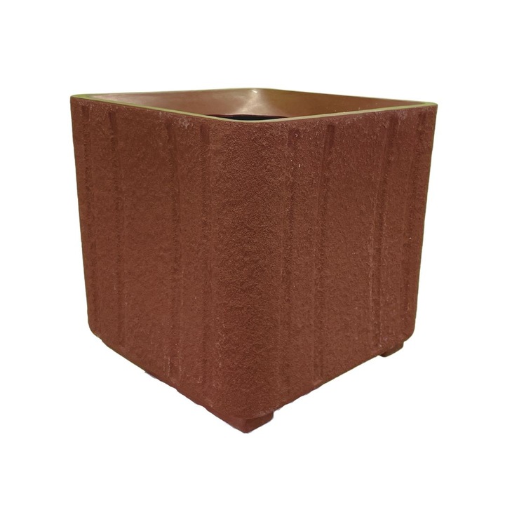Ghiveci de gradina RossaNova Palermo, 60x60xH60 cm, MARO, LLDPE