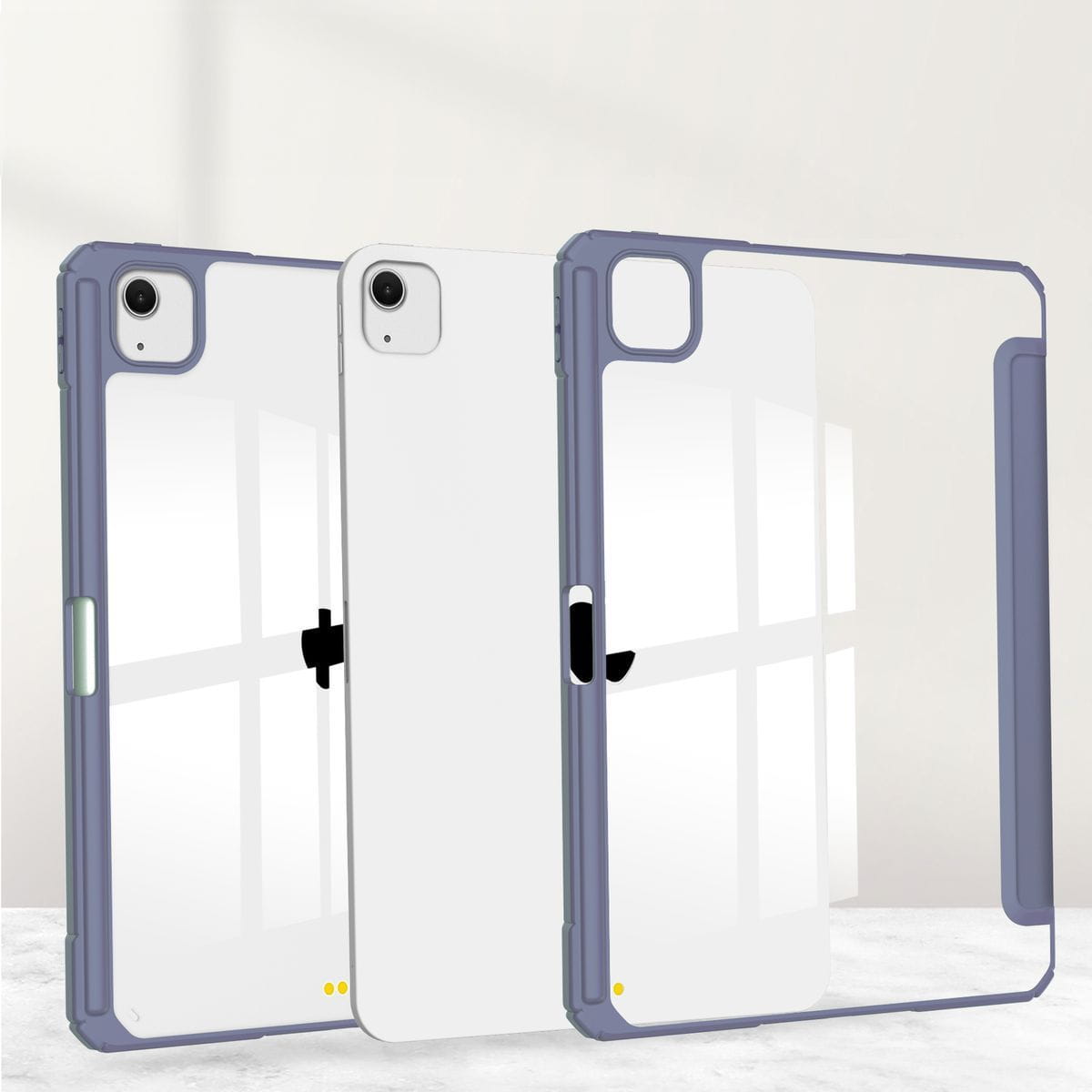 Husa tableta Bizon Case Tab Clear Matt pentru iPad Air 13” 2024, lavanda